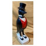 Old Crow Bourbon Ceramic Decanter