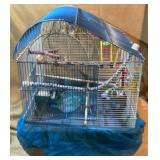 Metal Wire Bird Cage With Accessories