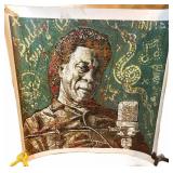 Buddy Guy Portrait Poster w/ Microphone Motif