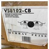 NIB Murray Feiss VS8102-CB 2-Light Vanity Fixture