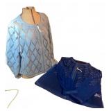 Colleen Lopez Faux Leather Jackets Set, Size 1X