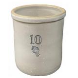 Buckeye Pottery 10 Gallon Stoneware Crock, 1900s
