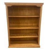 Oak Bookcase - 3 Shelves, 36" X 48"