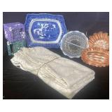 Ceramics, Glass, Copperware, and Textile