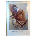 The Spirits of HawkQuest Poster, Denton Lund