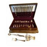 Oneida Community Silverplate Flatware Set