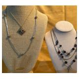 Sarah Coventry & Betsey Johnson Costume Necklaces