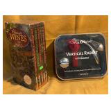 Metrokane Vertical Rabbit Set and Wine Book Set