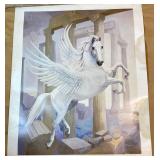 Touraine Pegasus Artist Proof Print 1982