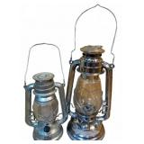 Metal Battery-Powered Lanterns