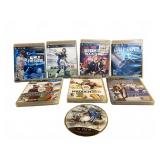 PlayStation Game Lot, 8 Complete & 1 Disc Only
