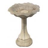 1925 Concrete Bird Bath by Ohio Grecian Aurora