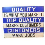 Stonehouse Denver Industrial Metal Motivational