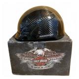 Harley-Davidson Carbon Kevlar Motorcycle Helmet,Sm