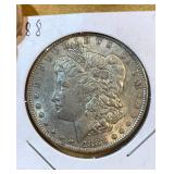 1888 Morgan Silver Dollar 90% Silver Coin