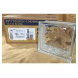 NIB Pittsburgh Corning Glass Block, Box of 8