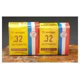 .32 Auto (7.65mm) Ammunition, 35 Rounds