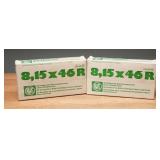 RWS 8.15x46R Center Fire Rifle Cartridges