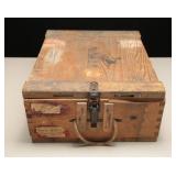 Syrian 8mm Rifle Ammunition Box With 367 Rounds