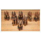 Eight 5-Round Machine Gun Belted Ammo Segments