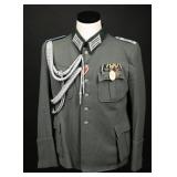 WWII German Medical Feldwebel Veteran's Tunic
