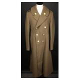 WWII US Army Officer's M1939 Wool Overcoat