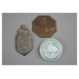 Early 1934 NSDAP & Saar Propaganda Badges(3)