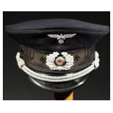 RLB Officer's Visor Cap - Unique Woven Band