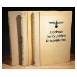 German Kriegsmarine Yearbooks 1939, 1941, 1942