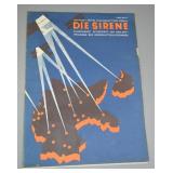 1936 Die Sirene Berlin Reichsluftschutzbund Issue