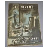 1936 Die Sirene Magazine, Reichsluftschutzbund
