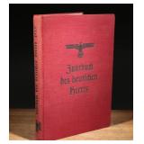 1937 Jahrbuch des Deutschen Heeres Hardcover Book