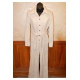 Early 70s Jonathon Logan Gauze Cotton Jumpsuit - S