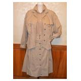 Vtg 80s Together by Spiegel Safari-Core 3 Piece