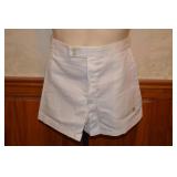 70s 80s Mens Catalina Tennis Shorts Adjustable 34