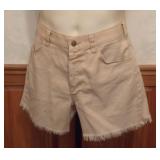 1970s Sears Mens Khaki Denim Cutoff Shorts
