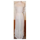 Antique C. 1900 Edwardian Cotton Combination Slip