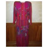 1980s Bonnie Boynten Boho Maxi Skirt and Jacket