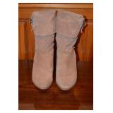 80s Zodiac USA Taupe Suede Women