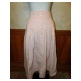 Together by Spiegel Pink Cotton Corset Waist Skirt