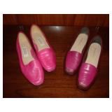 2 Pairs 90s Enzo Angiolini Italian Leather Shoes