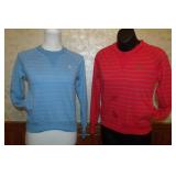 80s Ivan Goolagong Knit Tennis Tops, Set of 2