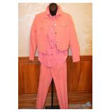 Vtg 1980s Esprit Sport 3-Piece Cotton Denim Set