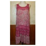 80s Indian Cotton Gauze Paisley Tankï¿½Dress