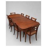 Drexel Mahogany Dining Table w/ 8 Chairs