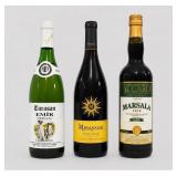 Wine Assortment: Turasan, Mirassou & Saccardi