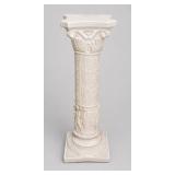 Classical-Style Carved Stone Pedestal Stand