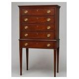 Councill Craftsmen Mahogany Silverware Chest
