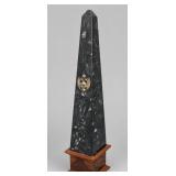 Neoclassical Stone Obelisk, 20"