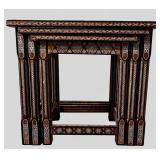 Syrian Mosaic Marquetry NestingTables (3)